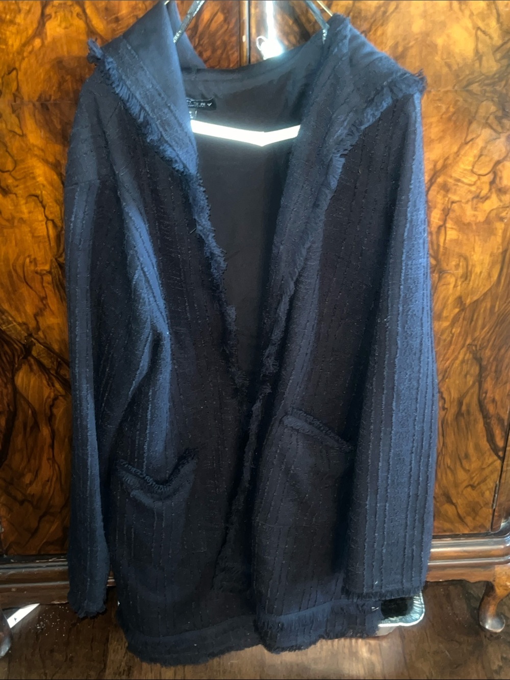 Laundry by Shelli Segal textured long sweater coat- Large